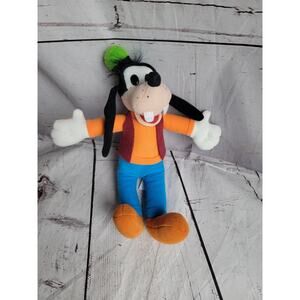Disney Goofy Plush Stuffed Animal Toy Doll Authentic Original 10in Hard Eyes